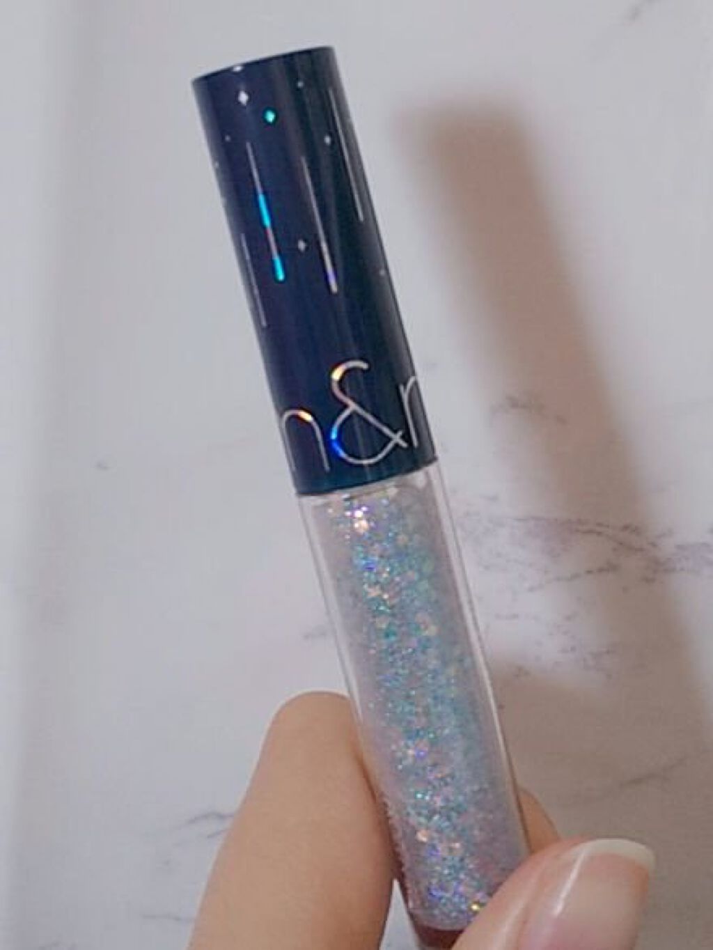 リキッド グリッター シャドウ/rom&nd/グリッターを使ったクチコミ（2枚目）