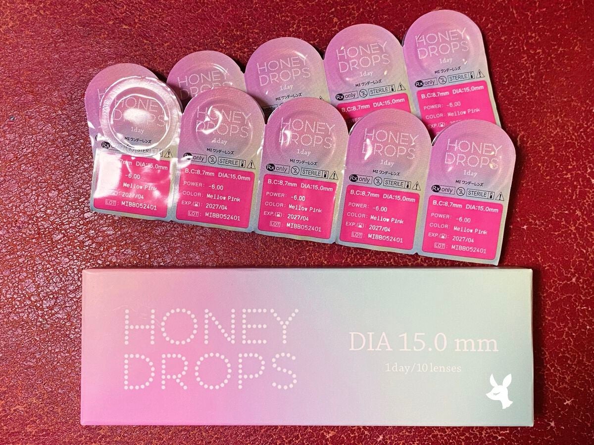 ハニードロップス/HONEY DROPS/カラーコンタクトレンズを使ったクチコミ(5枚目)
