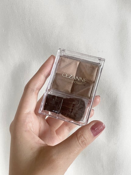 ミックスカラーチーク/CEZANNE/パウダーチークを使ったクチコミ(2枚目)