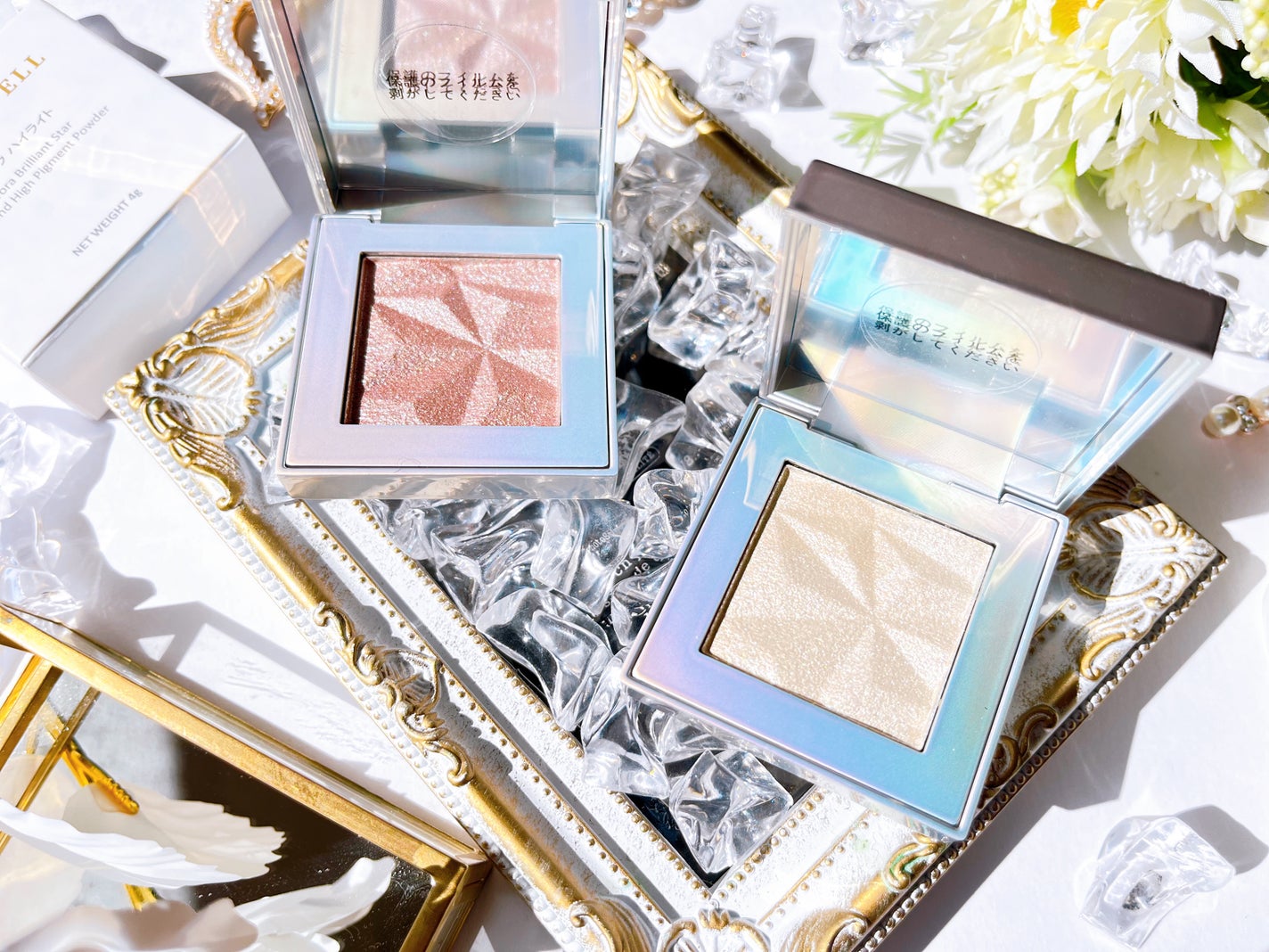 オーロラ ハイライト/LionWell(ライオンウェル)/パウダーハイライトを使ったクチコミ(1枚目)