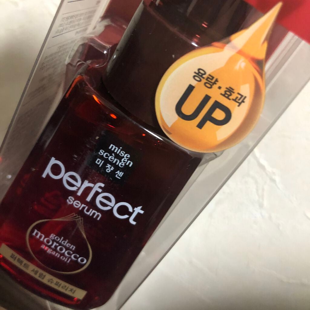 パーフェクト セラム オリジナル/miseenscene/ヘアオイルを使ったクチコミ(2枚目)