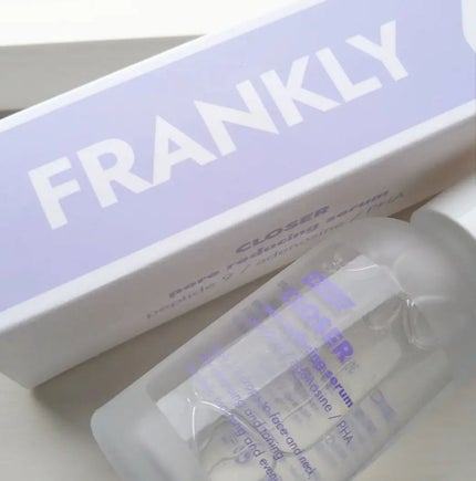 クローザーセラム/Frankly/美容液を使ったクチコミ(6枚目)