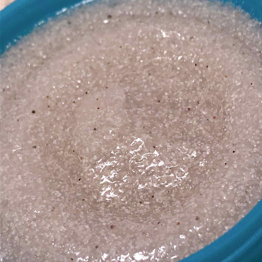 ペパーミント スムージング パミス フットスクラブ/THE BODY SHOP/レッグ・フットケアを使ったクチコミ（2枚目）