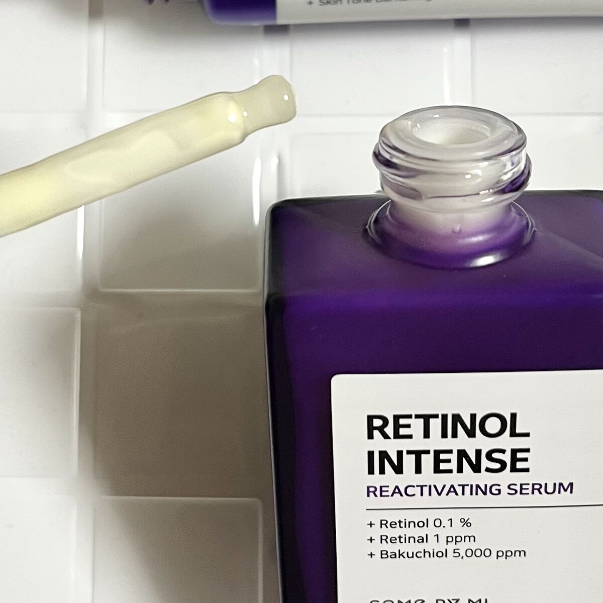 レチノールインテンスリアクティベーションセラム/SOME BY MI/美容液を使ったクチコミ（2枚目）