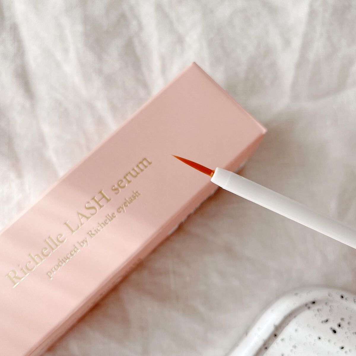 リシェルラッシュセラム/Richelle LASH serum/まつげ美容液を使ったクチコミ（3枚目）