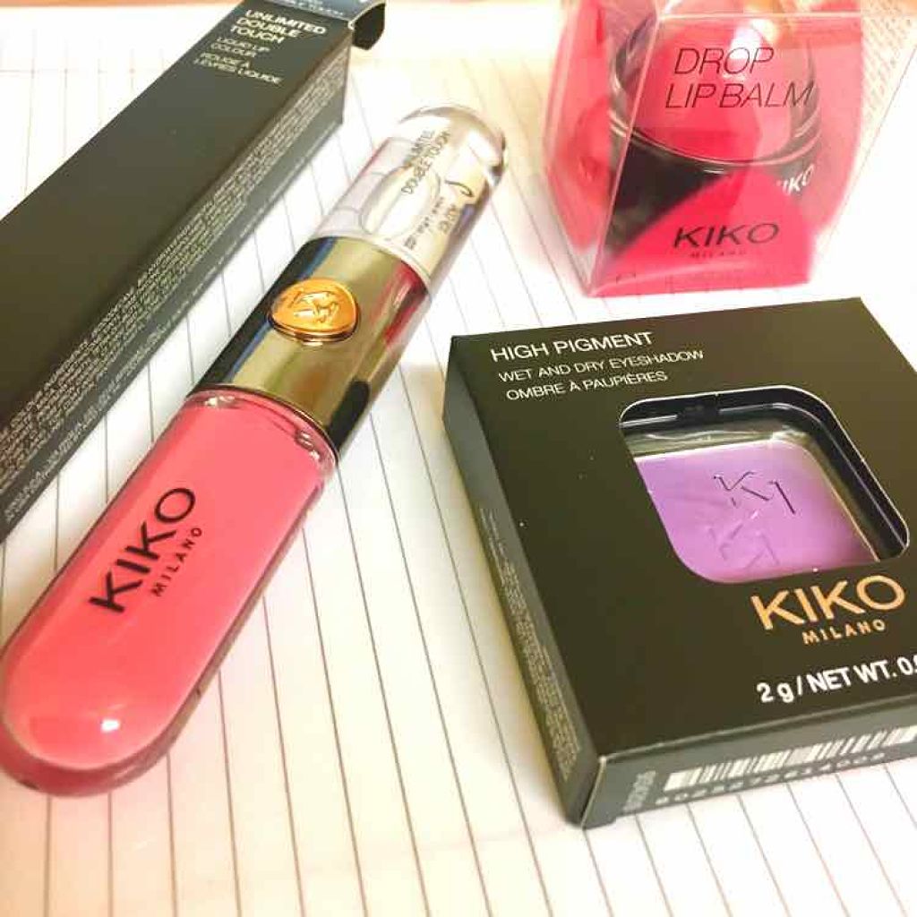 UNLIMITED DOUBLE TOUCH/KIKO/リップグロスを使ったクチコミ(1枚目)