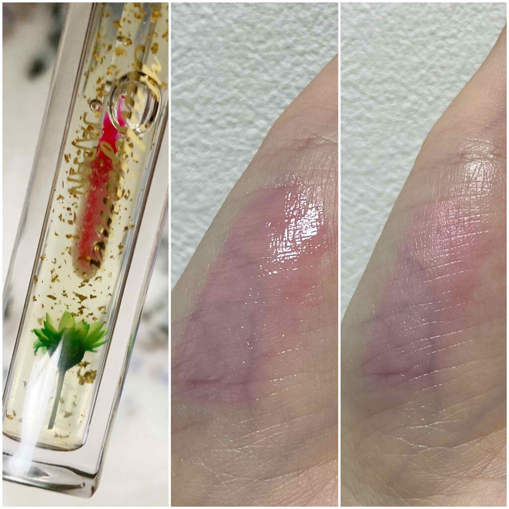 フラワーリップグロス/Kailijumei/リップグロスを使ったクチコミ（1枚目）