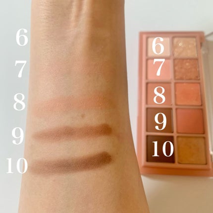 ベターザンパレット/rom&nd/アイシャドウパレットを使ったクチコミ(4枚目)