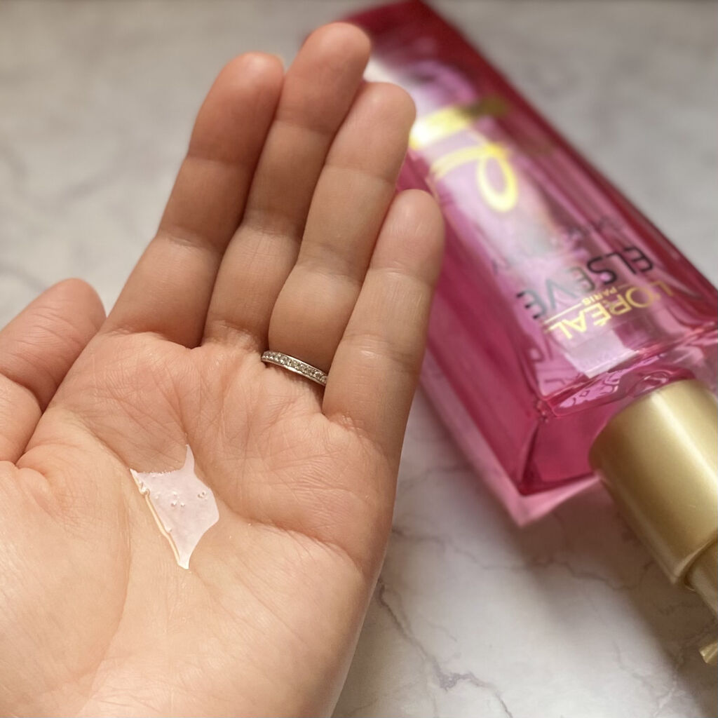 エクストラオーディナリー オイル エクラアンペリアル 艶髪オイル/ロレアル パリ/ヘアオイルを使ったクチコミ（3枚目）