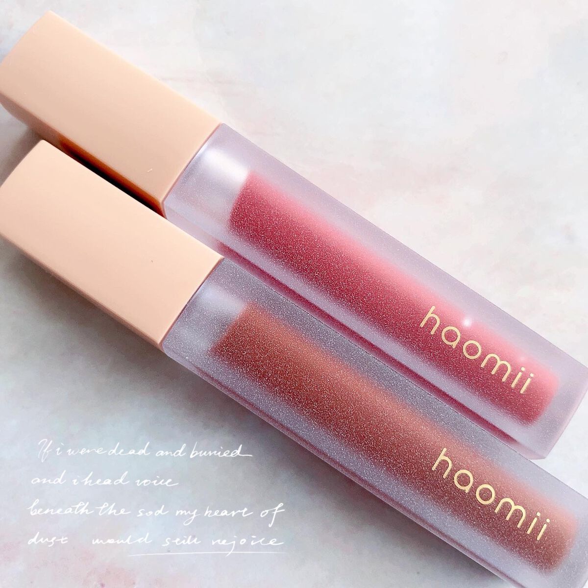 Melty flower lip tint/haomii/口紅を使ったクチコミ（1枚目）