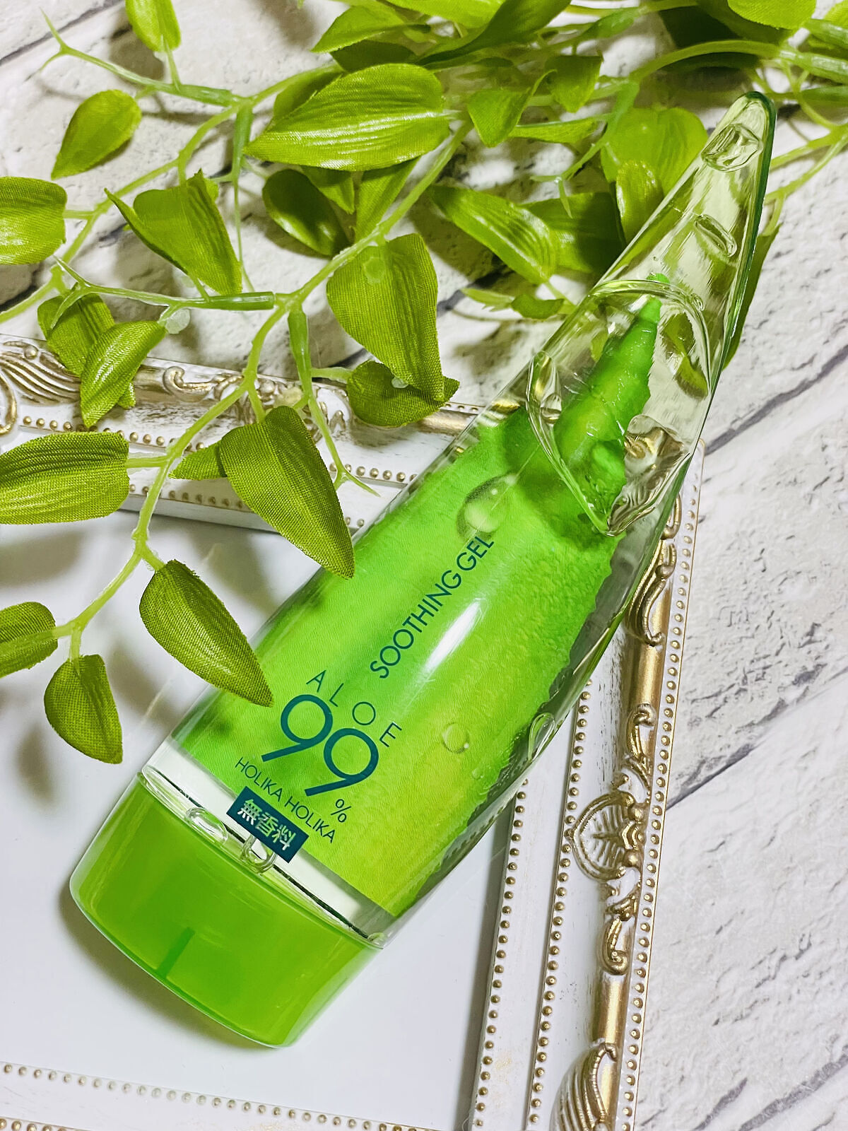 アロエ99％ スージングジェル/HOLIKA HOLIKA/ボディローションを使ったクチコミ（1枚目）