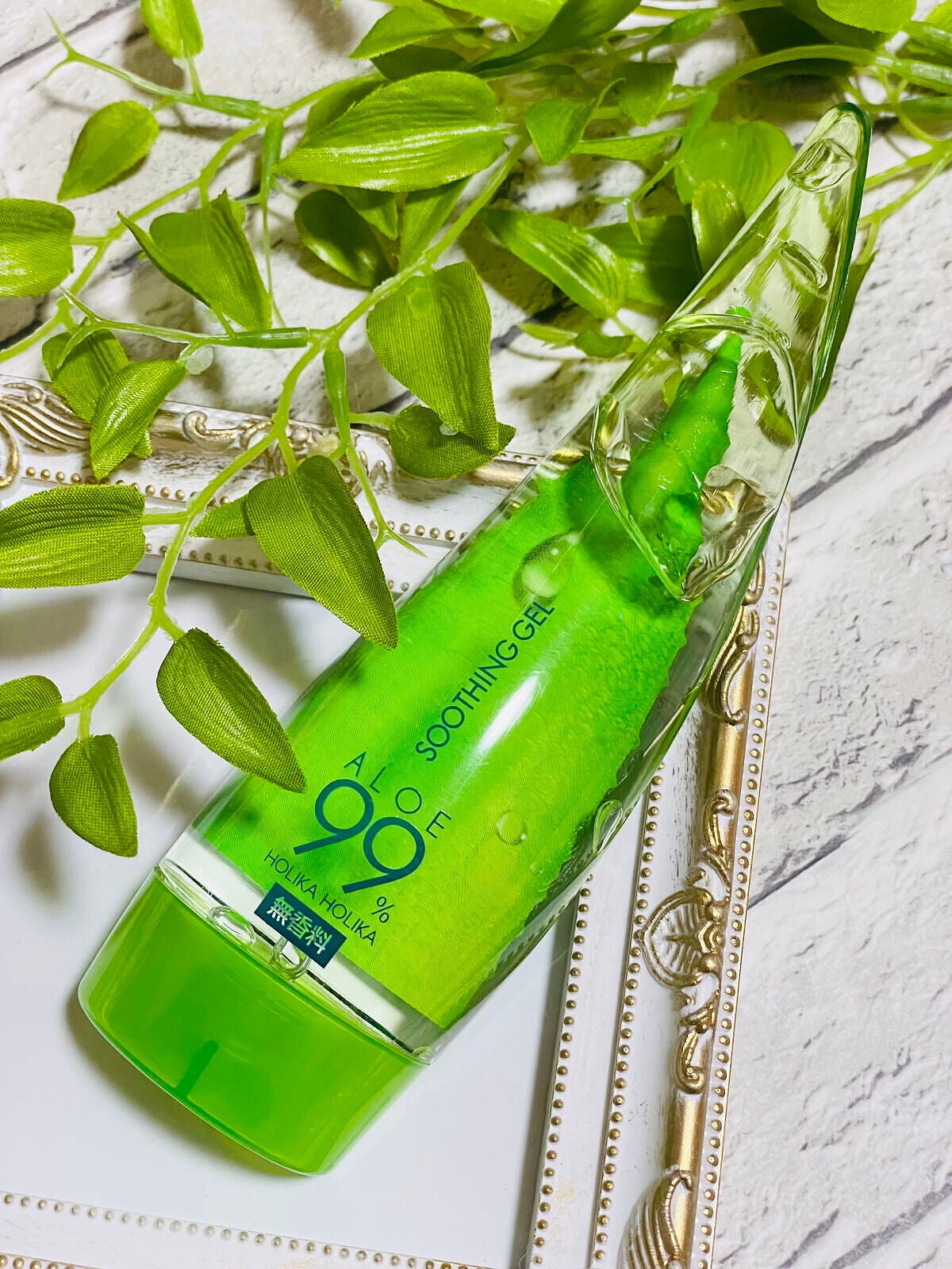 アロエ99% スージングジェル/HOLIKA HOLIKA/ボディローションを使ったクチコミ(1枚目)