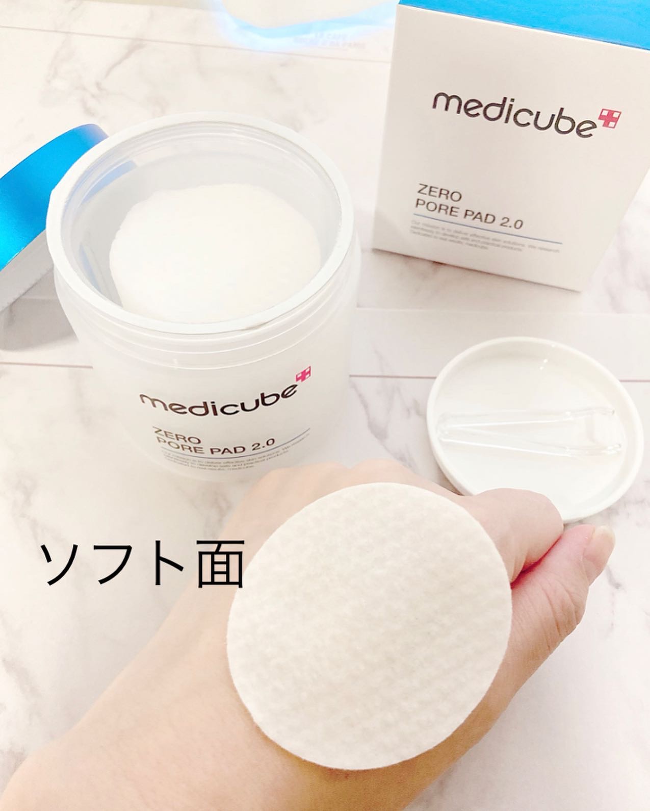 ゼロ毛穴パッド 2.0/MEDICUBE/トナーパッドを使ったクチコミ（3枚目）