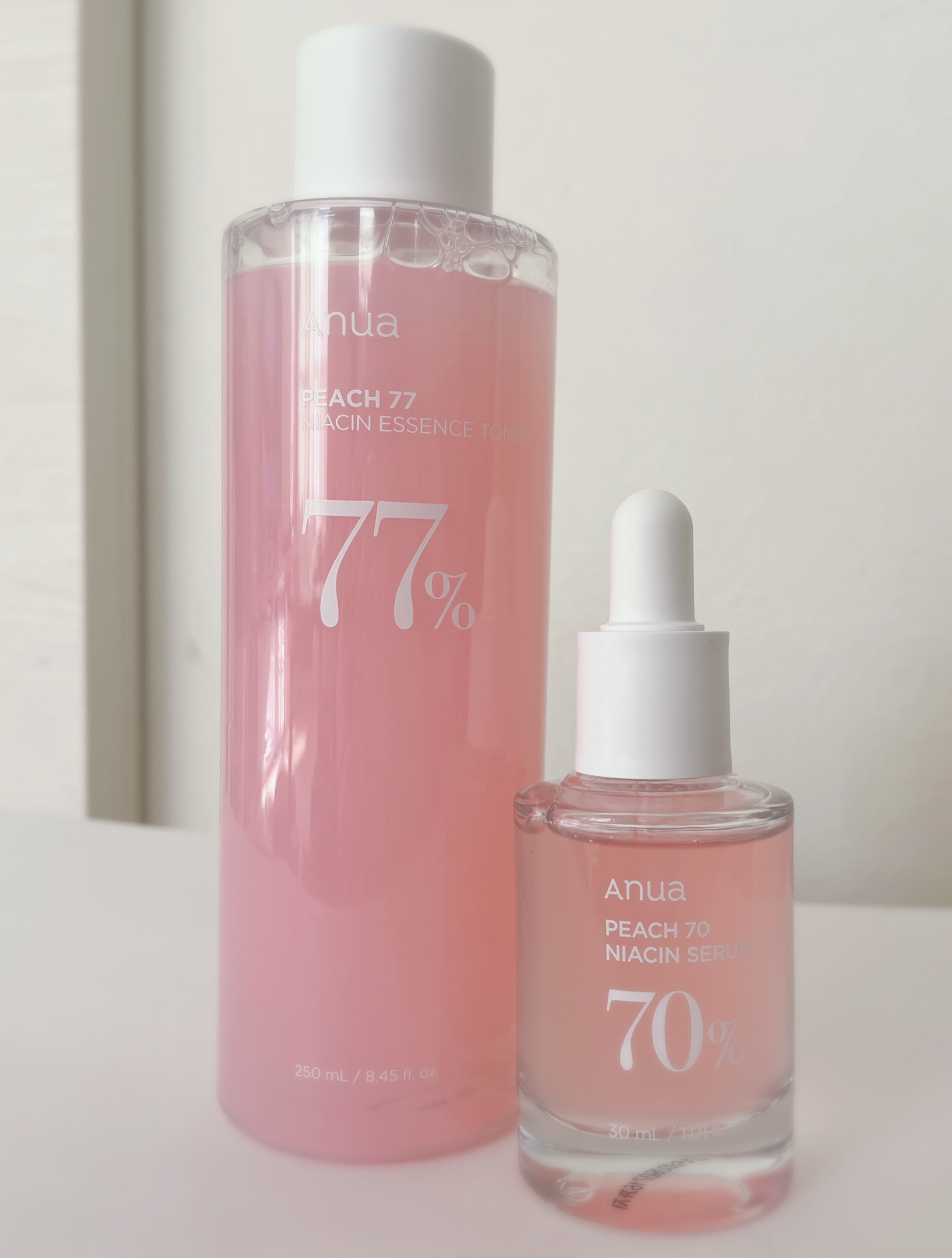 桃77％ナイアシンエッセンストナー 250ml/Anua/化粧水を使ったクチコミ（1枚目）