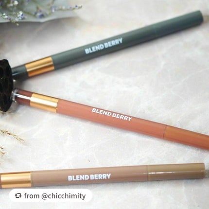 ニュアンスオン 3Dアイブロウ /BLEND BERRY/パウダーアイブロウを使ったクチコミ(8枚目)