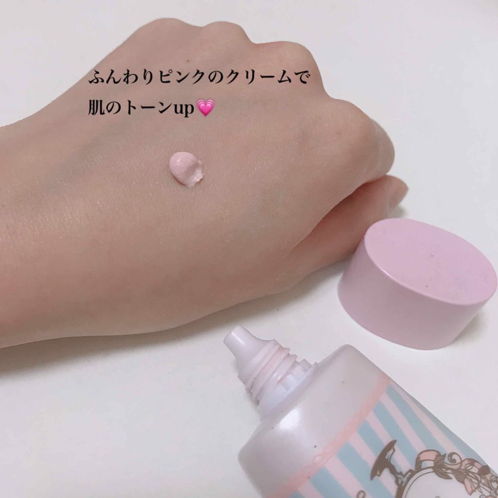 すっぴんクリーム マシュマロマット(パステルローズの香り)/クラブ/化粧下地を使ったクチコミ(2枚目)