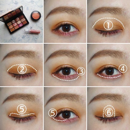 アフターグロー アイシャドーパレット/NARS/アイシャドウパレットを使ったクチコミ(4枚目)