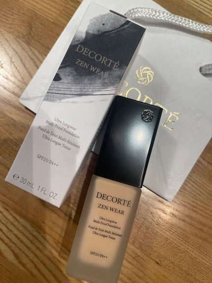 ゼン ウェア フルイド/DECORTÉ/リキッドファンデーションを使ったクチコミ(1枚目)