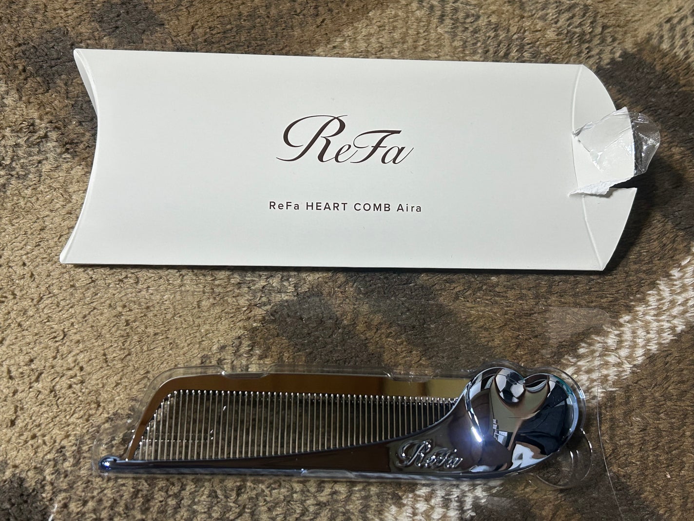 ReFa HEART COMB Aira/ReFa/ヘアコームを使ったクチコミ(1枚目)