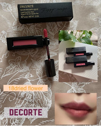 cherry on LIPS 「コスメデコルテ ルージュデコルテリップ2色を使ってみたよ😃2つ..」(4枚目)