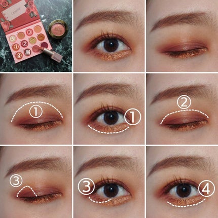 whatever/ColourPop/アイシャドウパレットを使ったクチコミ(4枚目)