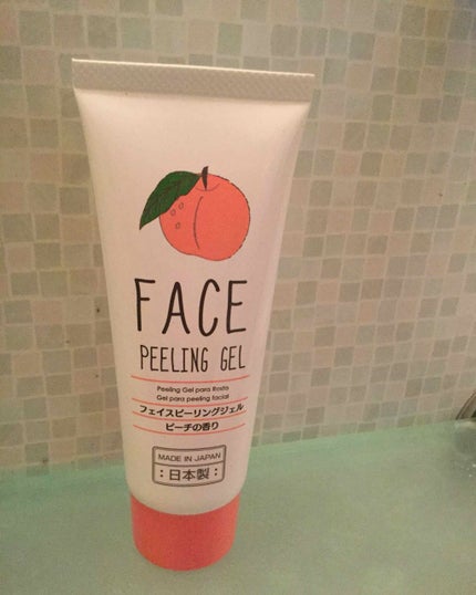 フェイスピーリングジェル ピーチの香り/DAISO/ピーリングを使ったクチコミ(1枚目)