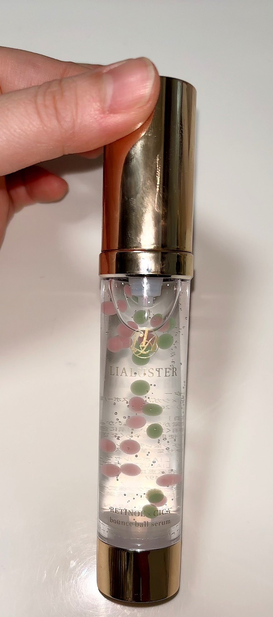 レチノール×シカ バウンスボールセラム/LIALUSTER/美容液を使ったクチコミ(2枚目)
