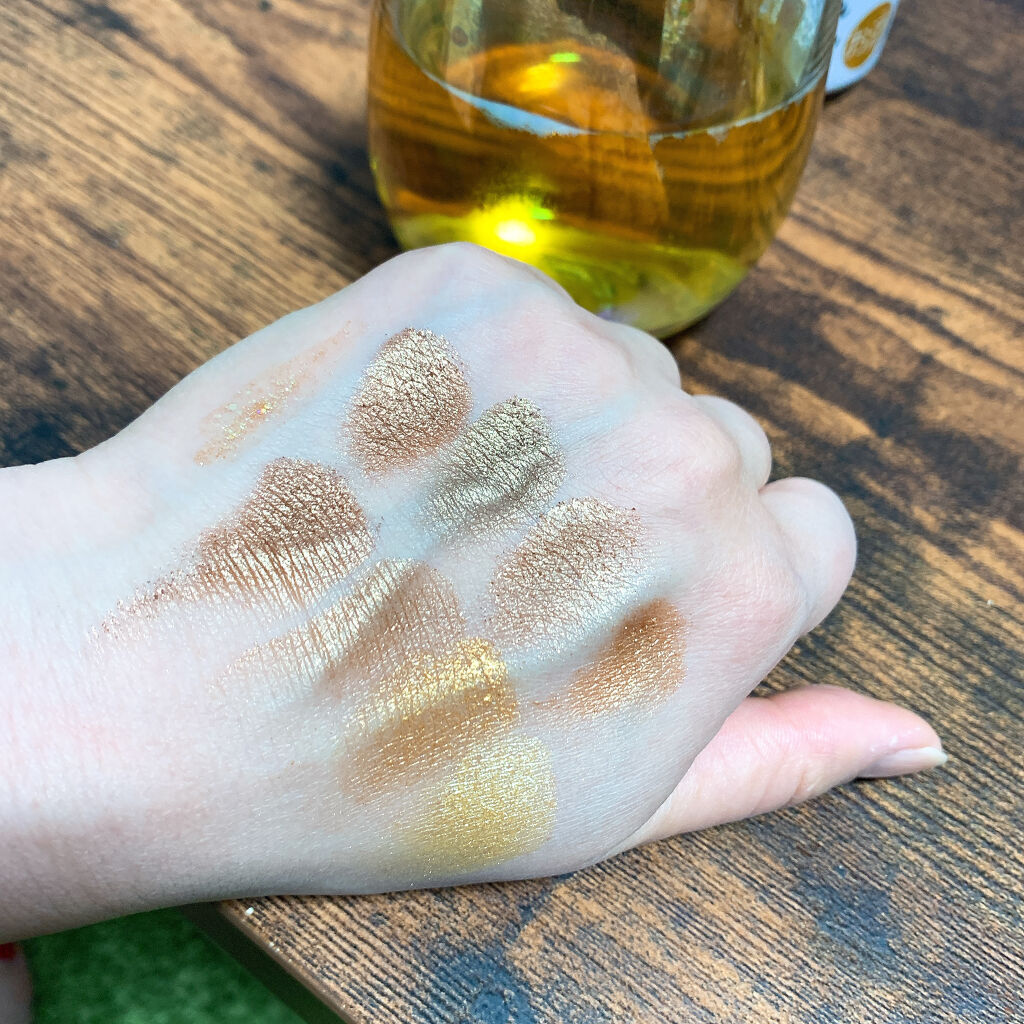 メタリックシャインアイシャドウ/BYS/アイシャドウパレットを使ったクチコミ（3枚目）