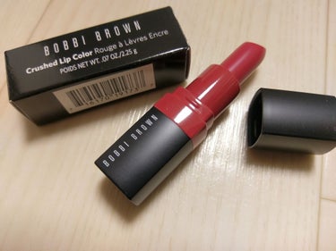 クラッシュド リップ カラー 01 ベイブ/BOBBI BROWN/口紅を使ったクチコミ（1枚目）