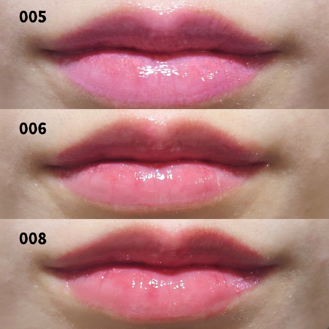 LIP PLUMPER GLAZE TINT/ROJEV/口紅を使ったクチコミ（2枚目）