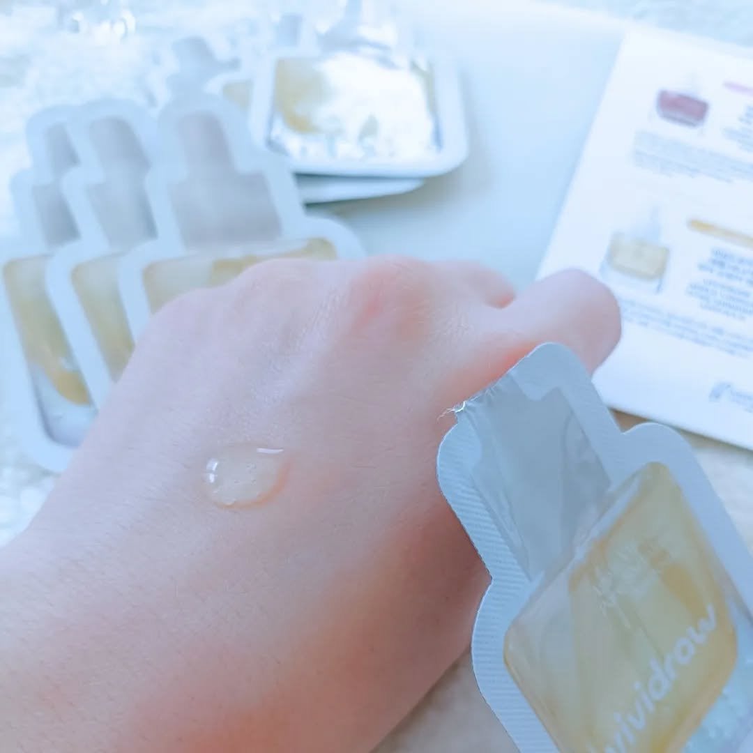 アップルビネガーポアーシュリンキーアンプル/vividraw/美容液を使ったクチコミ(2枚目)