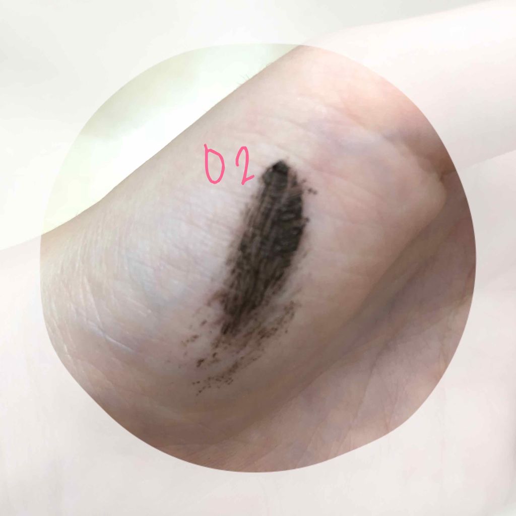 スナップスカラ 02 ブラウン/MAYBELLINE NEW YORK/マスカラを使ったクチコミ（2枚目）