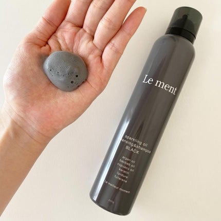 ルメント スパークリングオイル クレンジング&シャンプー/Le ment/市販シャンプーを使ったクチコミ(4枚目)