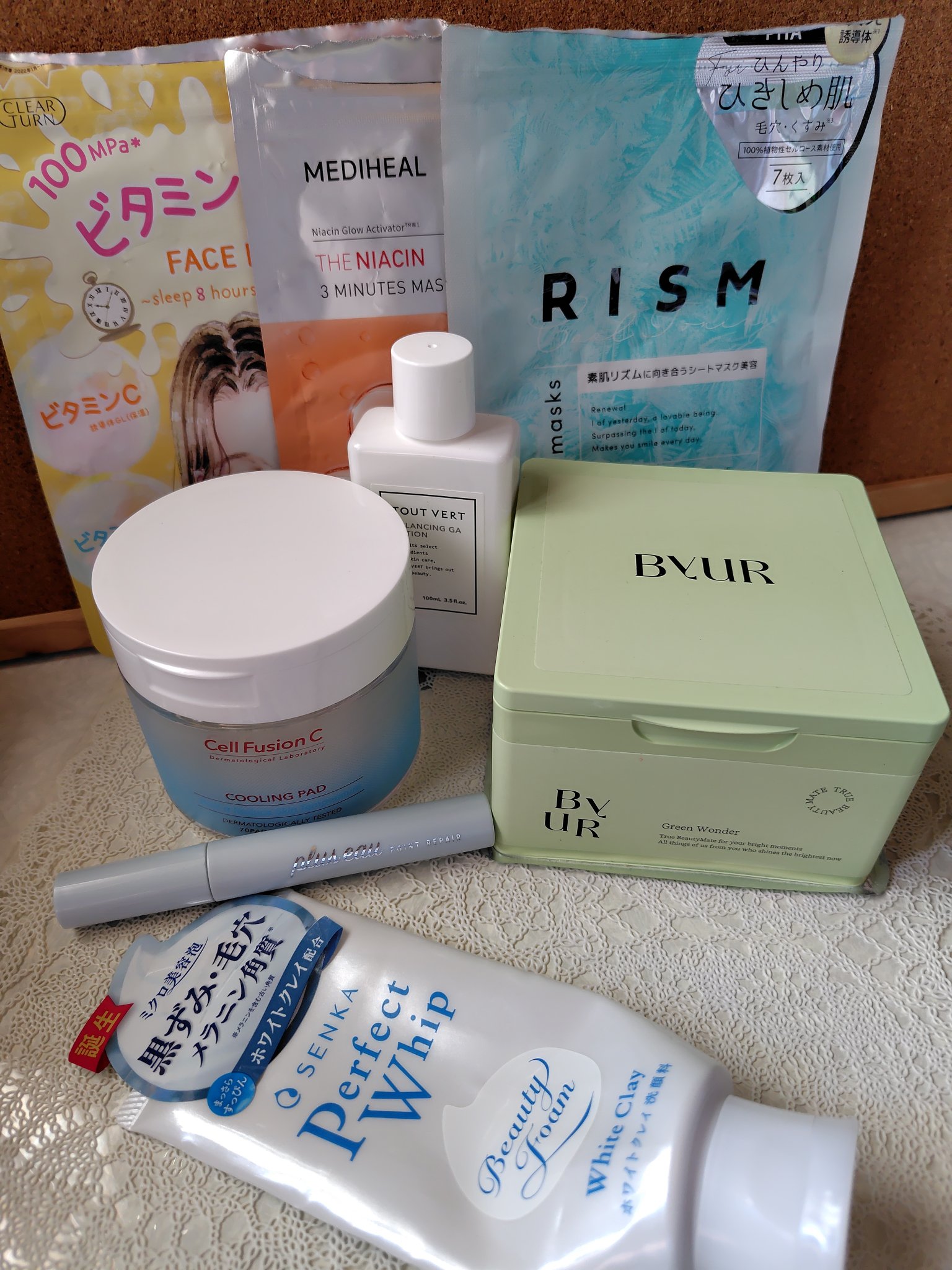 バイユア スージンググリーン デイリーアクアセラムマスク/ByUR/シートマスク・パックを使ったクチコミ（1枚目）