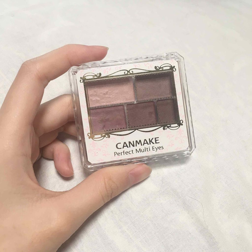 パーフェクトマルチアイズ/キャンメイク/アイシャドウパレットを使ったクチコミ(4枚目)