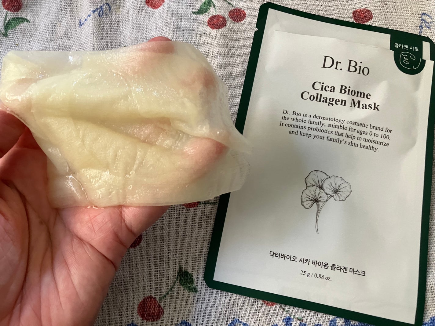 シカ バイオム コラーゲン マスク/Dr.Bio/シートマスク・パックを使ったクチコミ(3枚目)