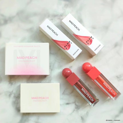 デイリームードアイシャドウパレット/MAD PEACH/アイシャドウパレットを使ったクチコミ(10枚目)