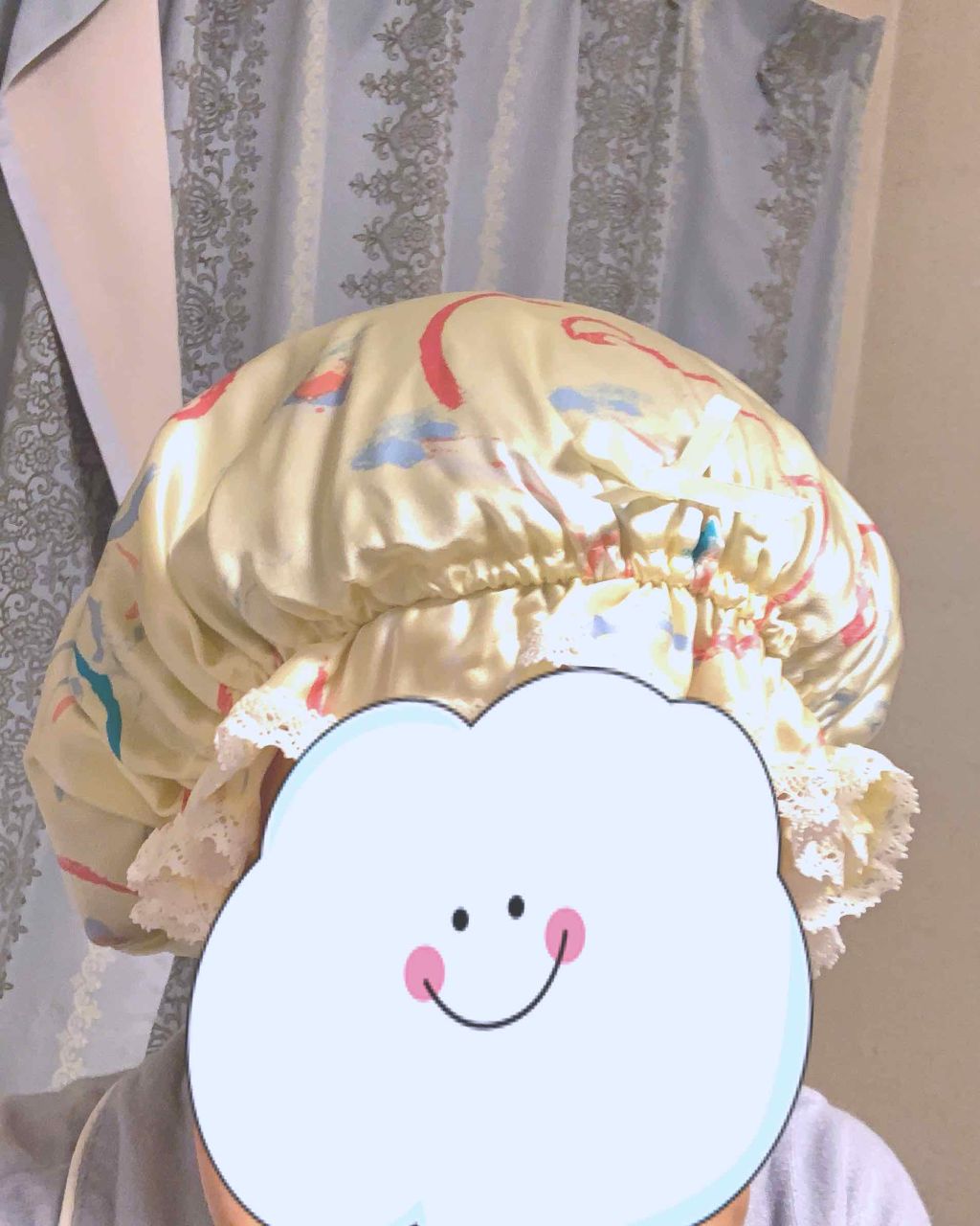 シルクナイトキャップ/その他を使ったクチコミ（1枚目）