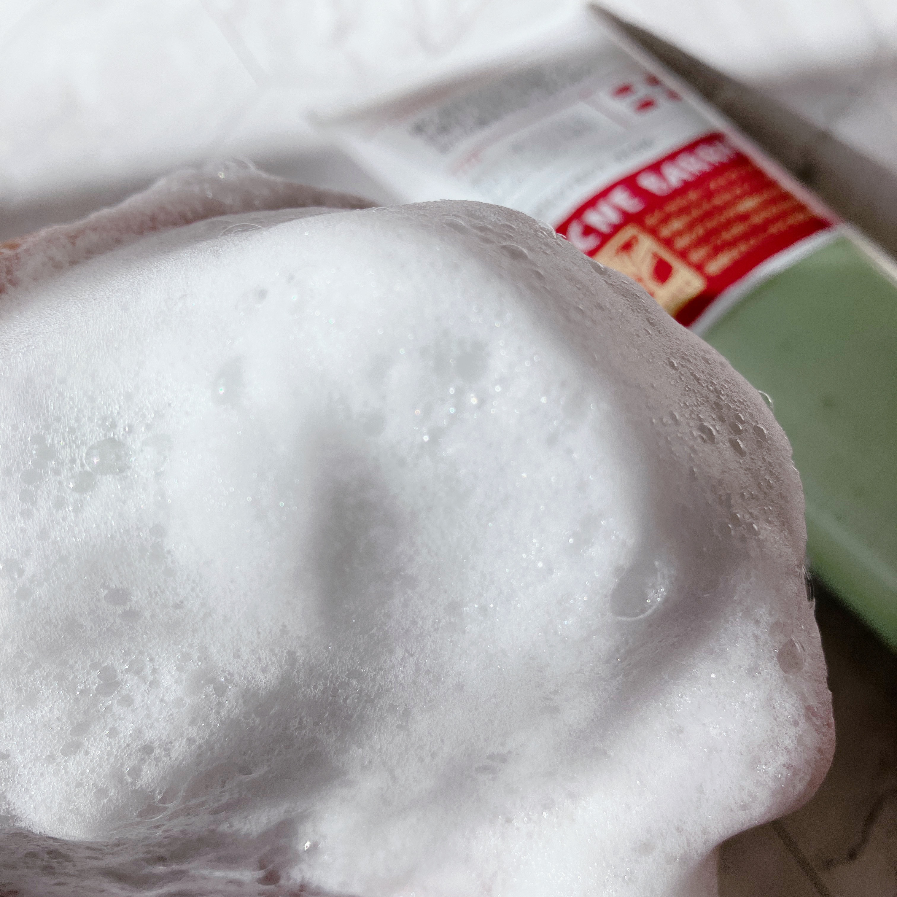 薬用プロテクトウォッシュ/アクネバリア/洗顔フォームを使ったクチコミ（3枚目）