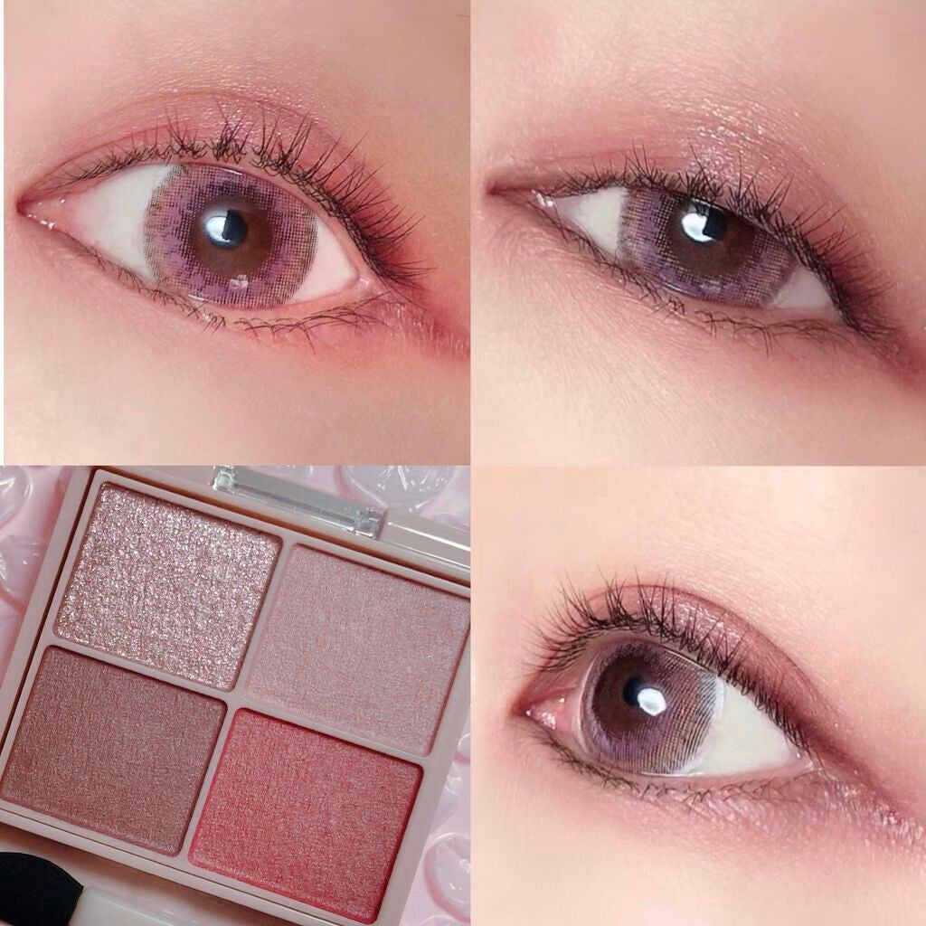 シルキースフレアイズ(マットタイプ)/キャンメイク/アイシャドウパレットを使ったクチコミ(3枚目)