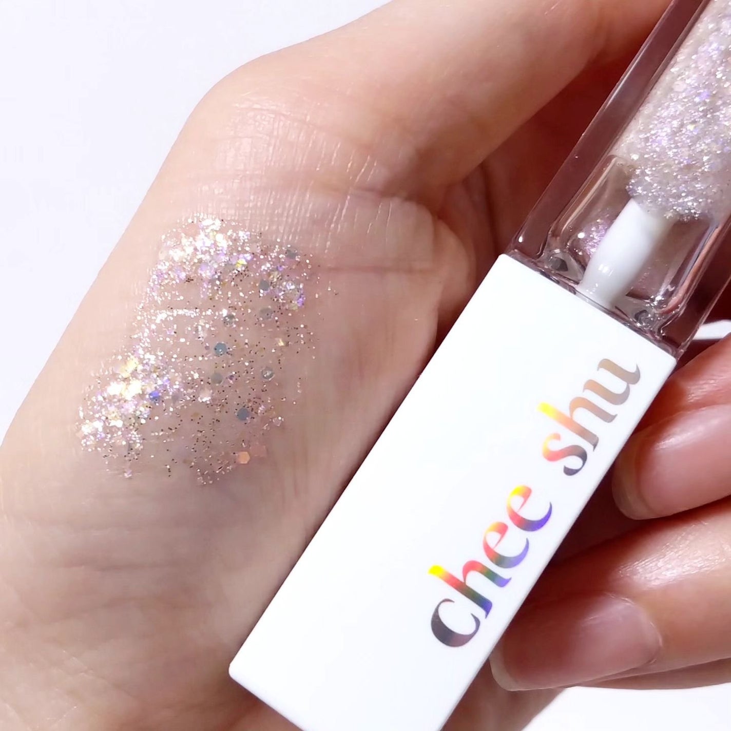 アイドルプリズムグリッター/chee shu/グリッターを使ったクチコミ(1枚目)