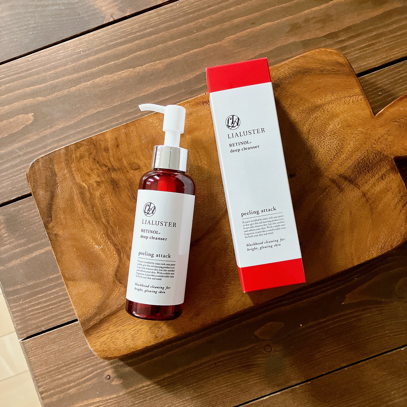 レチノールディープクレンザー/LIALUSTER/その他洗顔料を使ったクチコミ(1枚目)