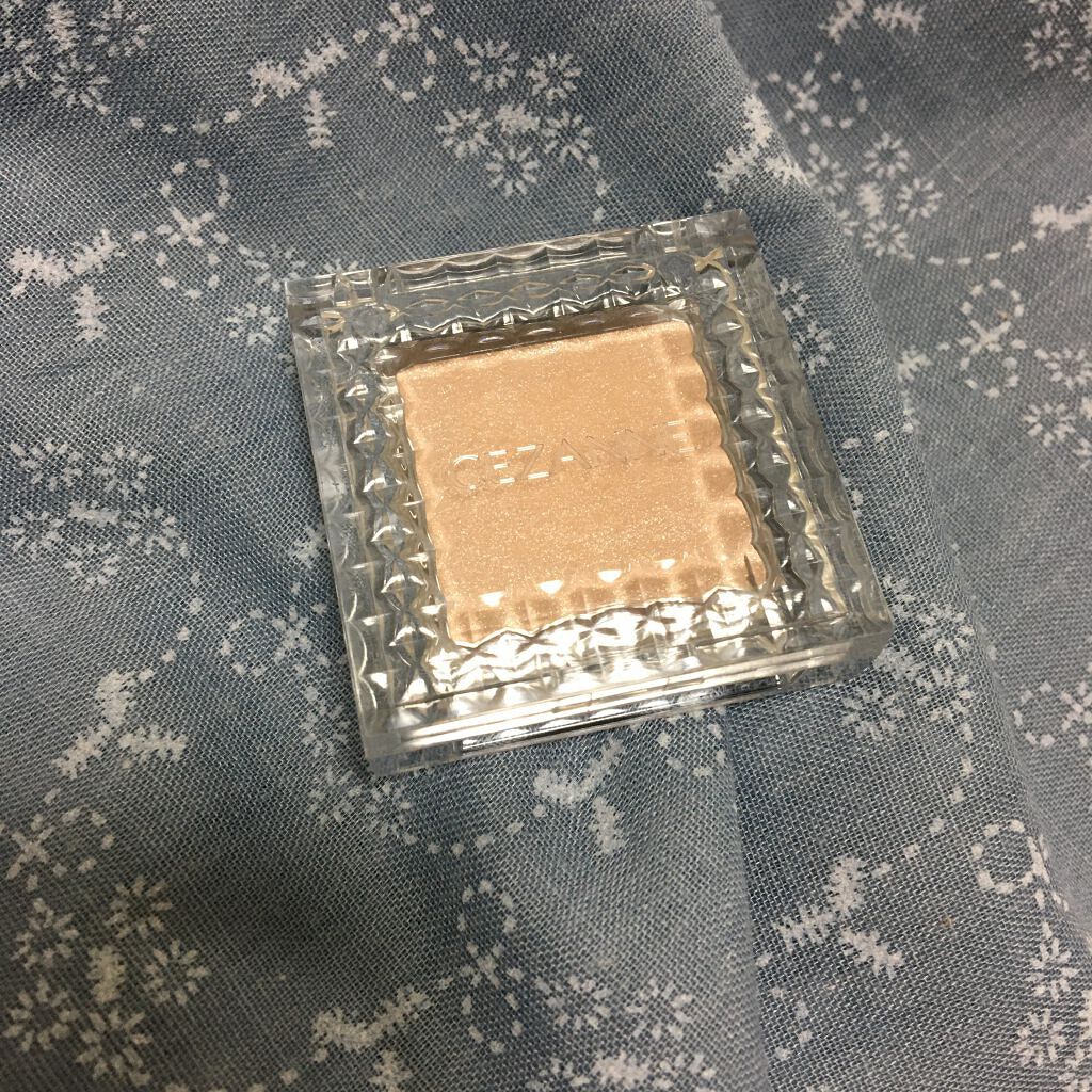 シングルカラーアイシャドウ/CEZANNE/単色アイシャドウを使ったクチコミ(1枚目)