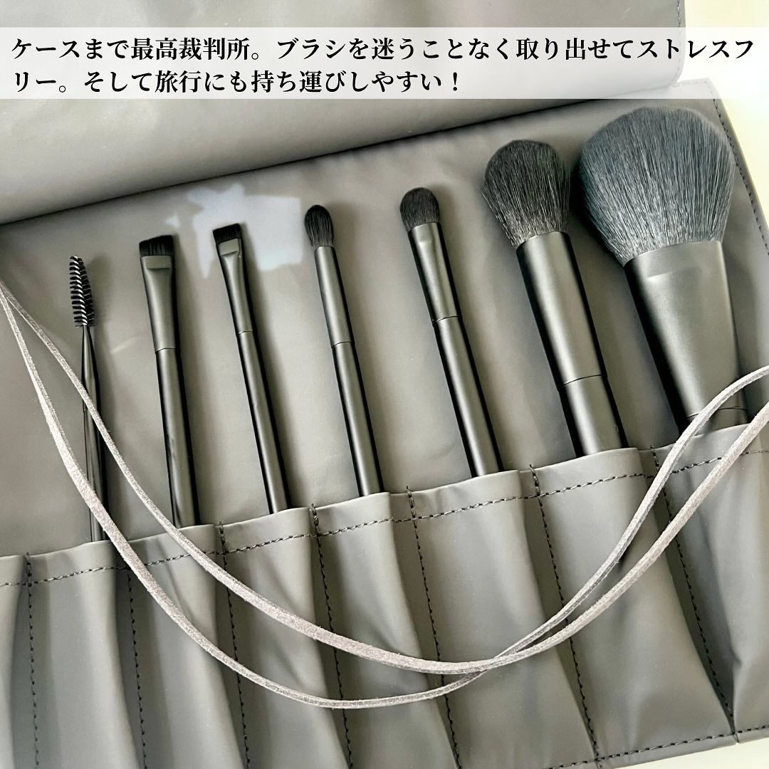 メイクブラシ7本セット/SOYO/メイクブラシを使ったクチコミ(9枚目)