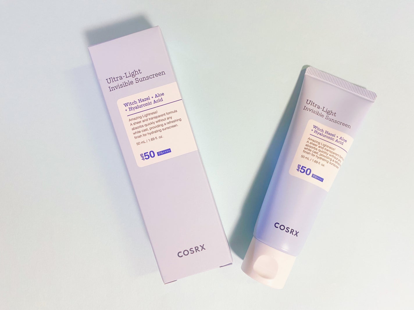 ウルトラライト透明UVクリーム/COSRX/日焼け止めクリームを使ったクチコミ(4枚目)