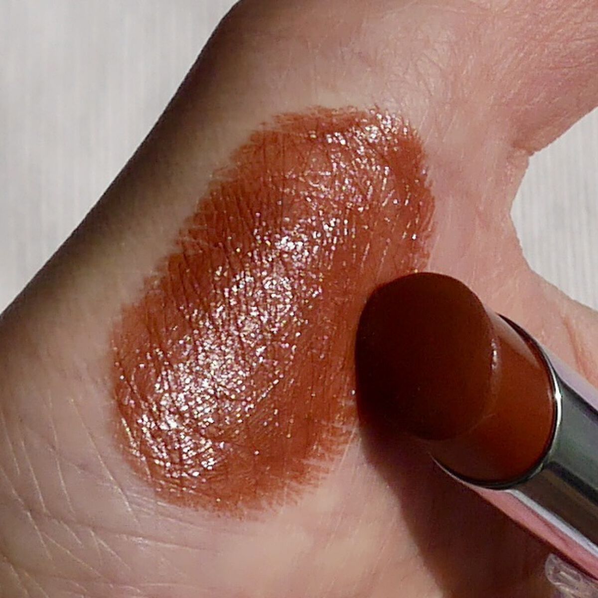  38°C / 99°F Lipstick <TOKYO> -2 BROWN/UZU BY FLOWFUSHI/口紅を使ったクチコミ（3枚目）