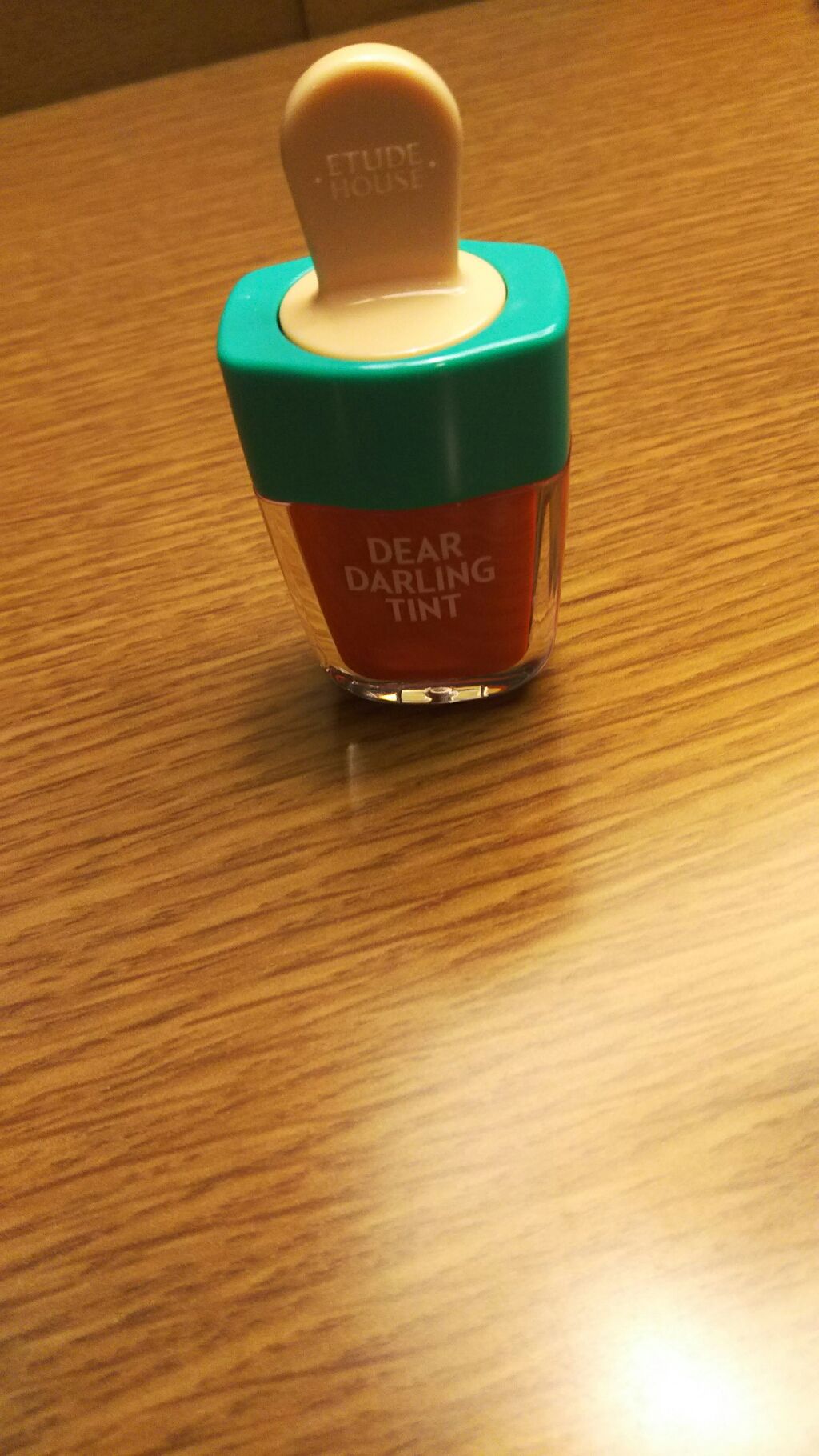 ディアダーリン ウォータージェルティント (アイスティント)/ETUDE/口紅を使ったクチコミ(2枚目)