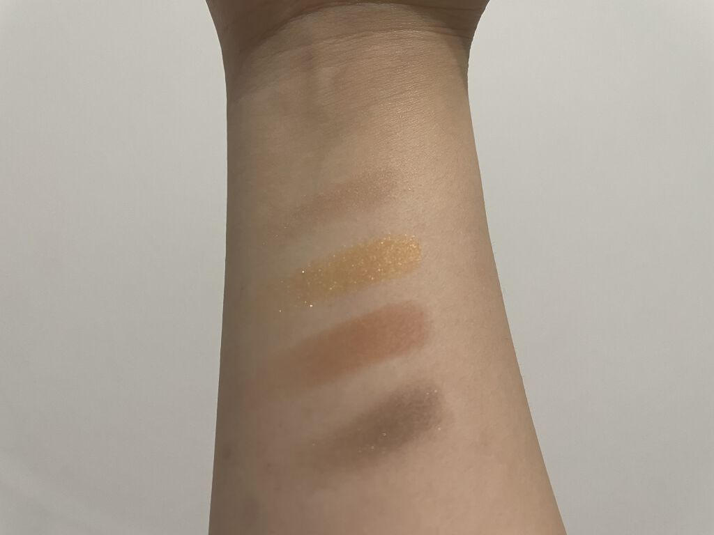 カラーリンググレイズ EX03 Bronze Desert/LUNASOL/パウダーチークを使ったクチコミ（2枚目）