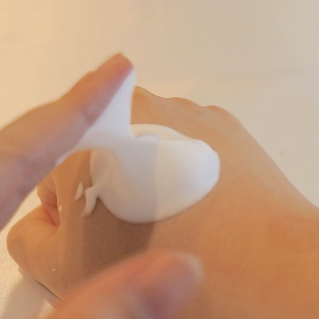 マシュマロオレンジ クレイウォッシュ/RAFRA/泡洗顔を使ったクチコミ（3枚目）