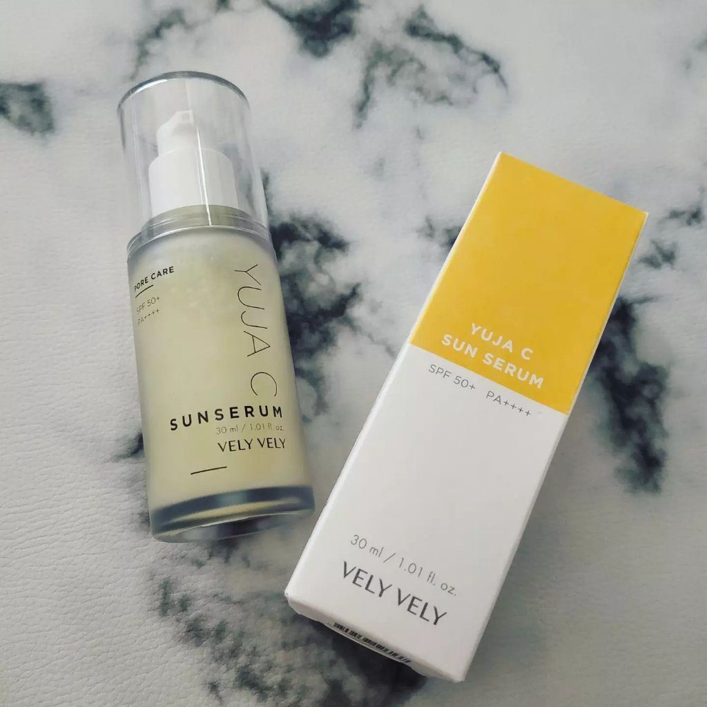 VELY VELY 毛穴ケアゆずCサンセラムのクチコミ「＜ゆずＣサンセラム＞を愛用中♪

気になっていたVELYVELYのサンセラム✨
日焼け止めアイ.....」（1枚目）